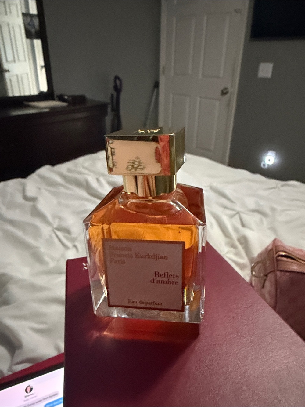 Maison Francis Kurkdjian Reflets d'Ambre Eau de Parfum - Pink & Gold - Picture 3 of 4